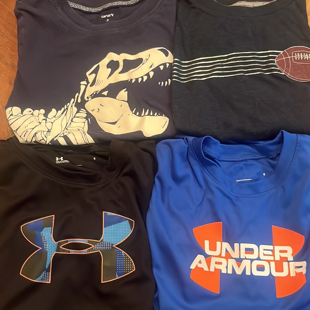 Boys shirts- set of 4 dri fit